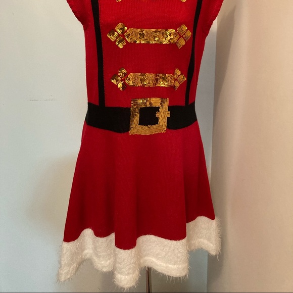 Santa Sweater Dress - Picture 4 of 7